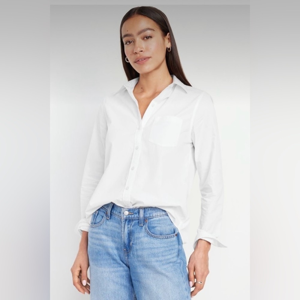 Crate & Barrel Shirt White LP